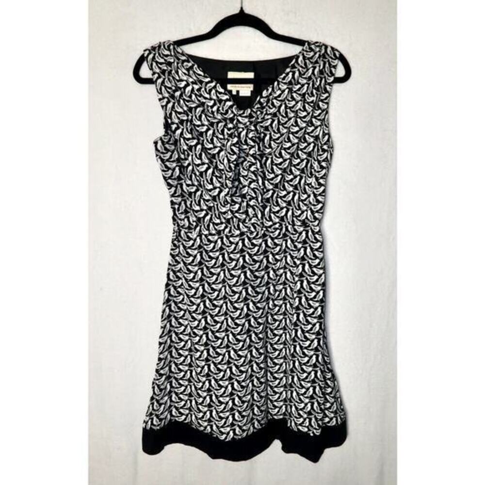 Kate Spade Black and White‎ Bird Dress Size 2